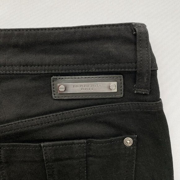 BURBERRY ISLINGTON BOOT LEG JEANS IN BLACK - 26W - Picture 9 of 9